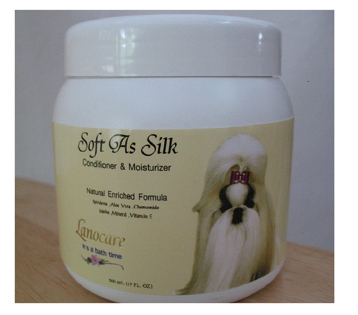 รูปภาพที่1 ของสินค้า : ครีมหมักขน Lanocare Soft as Silk ขนาด 500 mL ราคา 200 บาท 
